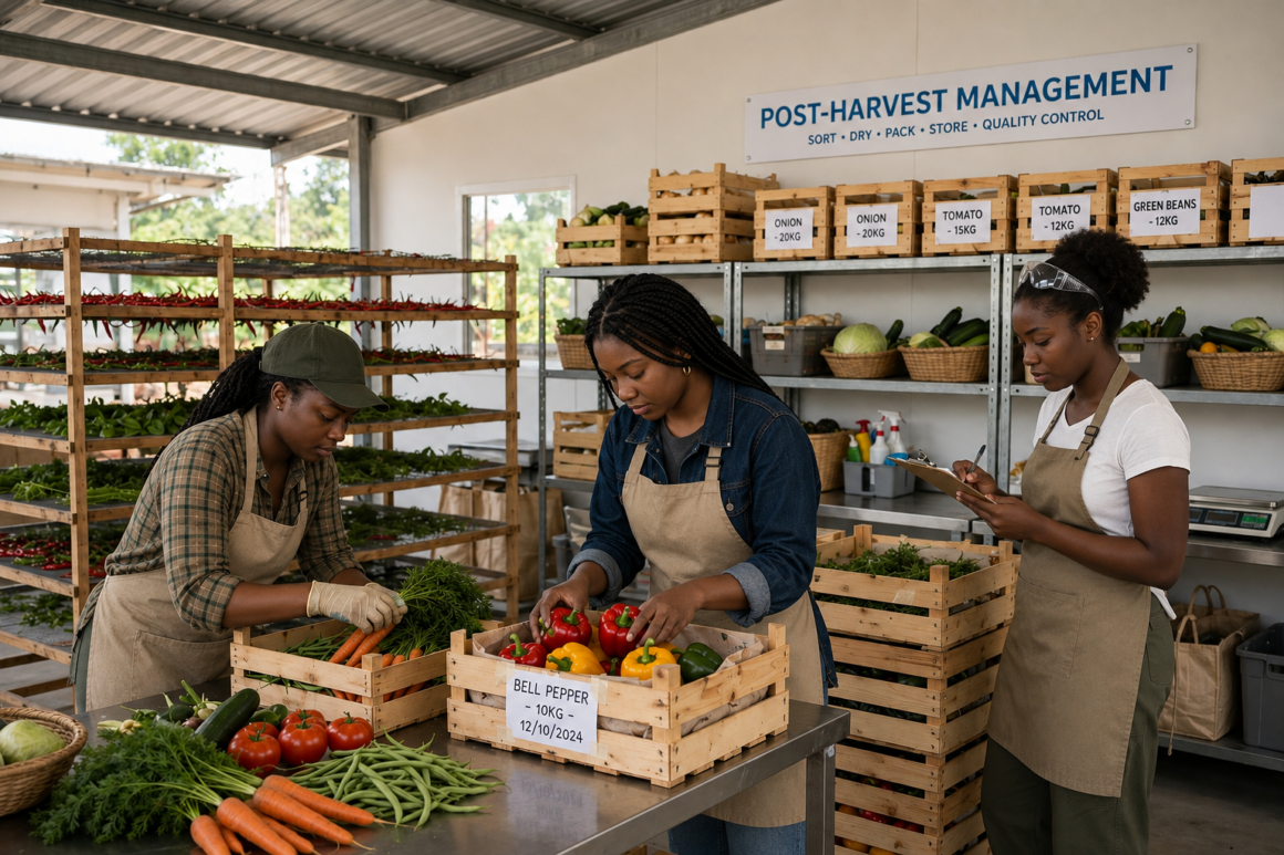 POST-HARVEST MANAGEMENT POST-HARVEST MANAGEMENT